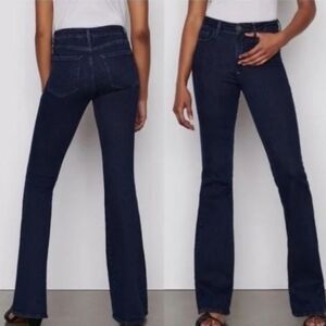FRAME Le One Flare Jeans in Keller Wash